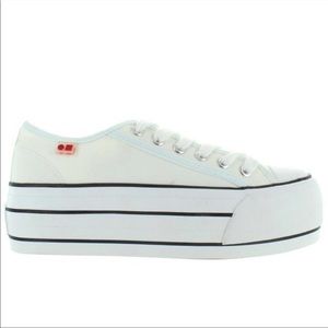 COOLWAY GREASE PLATFORM SNEAKER